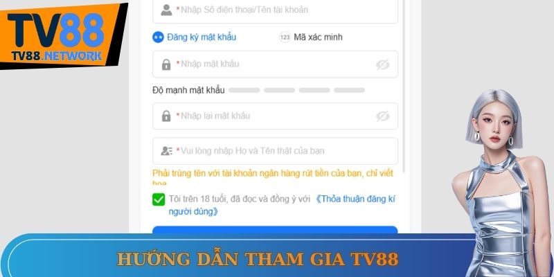 Hướng dẫn tham gia Tv88